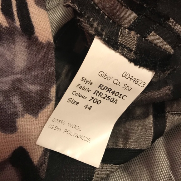 Antonio Marras Dark Floral Checkered Dress Sz 44 - Picture 15 of 15